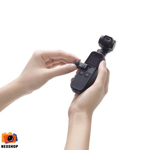 Máy quay phim cầm tay DJI Osmo Pocket 2 Creator Combo | Chính hãn - mặt sau và phụ kiện đi kèm