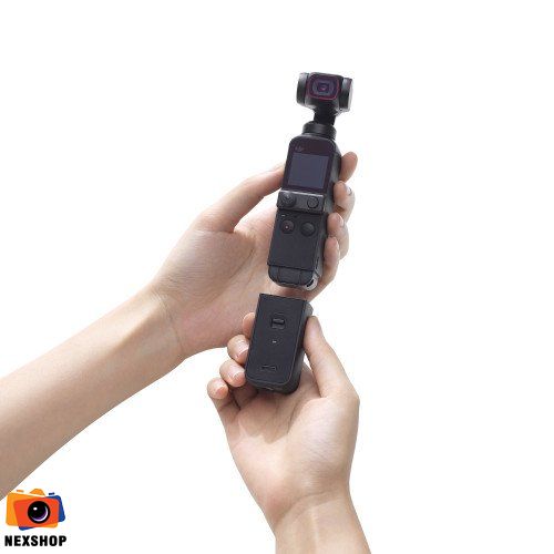 Máy quay phim cầm tay DJI Osmo Pocket 2 Creator Combo | Chính hãn - khả năng kết nối thiết bị