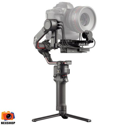 DJI Ronin S 2 Combo 3 Trục | Chính hãng - mặt sau và phụ kiện đi kèm