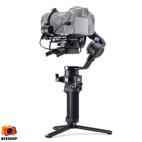 Thiết bị chống rung 3 trục DJI Ronin SC 2 Gimbal Stabilizer Pro Combo - mặt sau và phụ kiện đi kèm