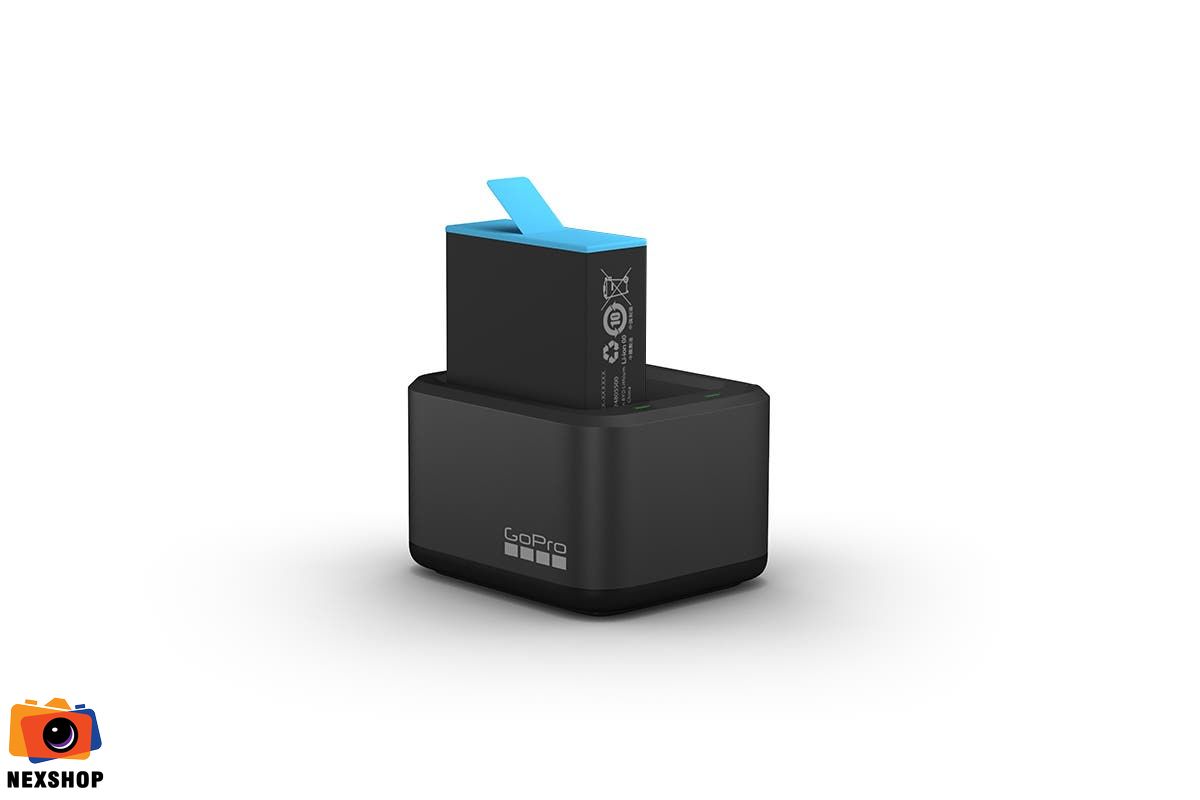 Bộ sạc đôi cùng 1 pin GoPro 10 / 9 | Chính hãng GoPro - khả năng kết nối thiết bị