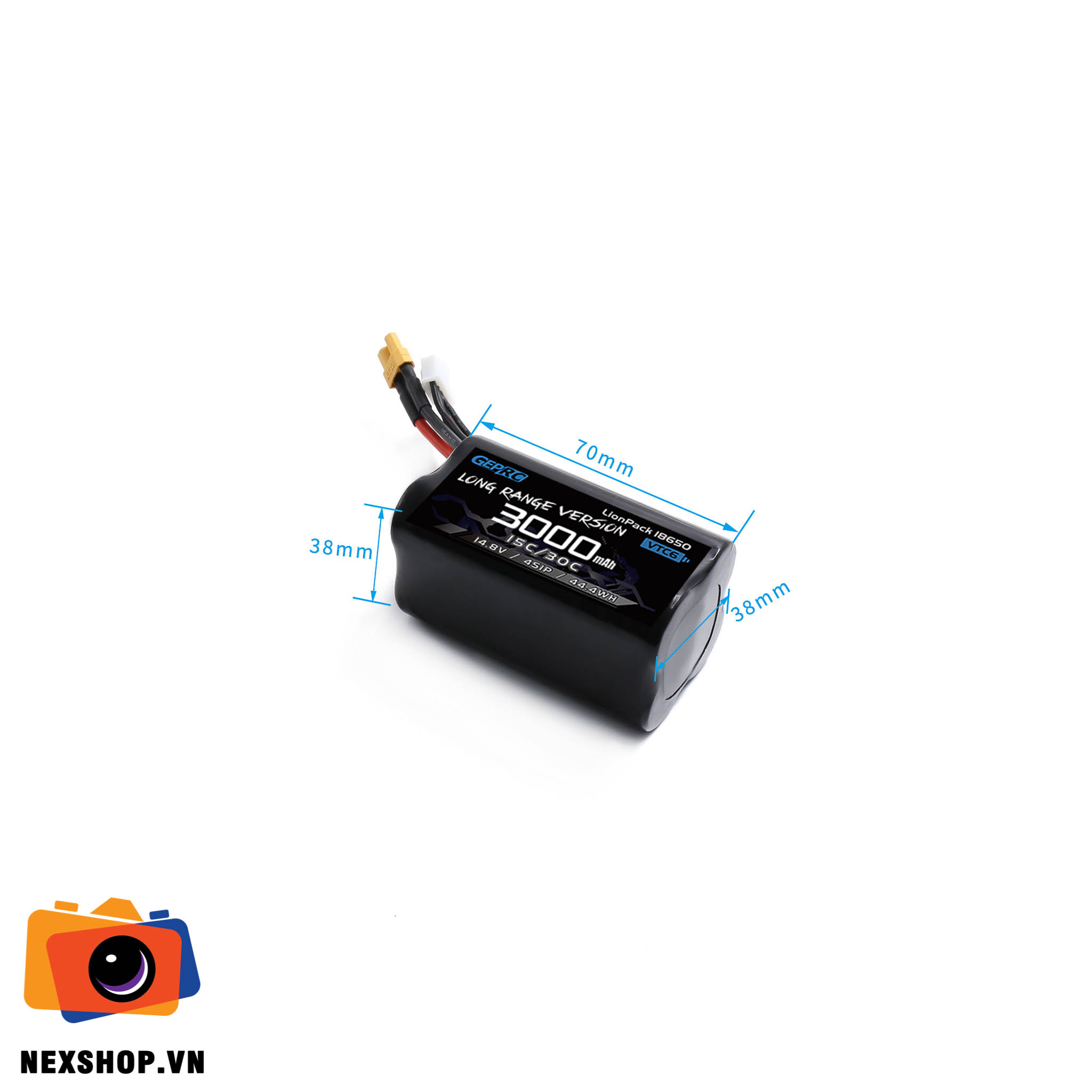 GEPRC VTC6 4S1P 3000 XT60 | Pin Sạc Dự Phòng 3000mAh Chính Hãng - khả năng kết nối thiết bị