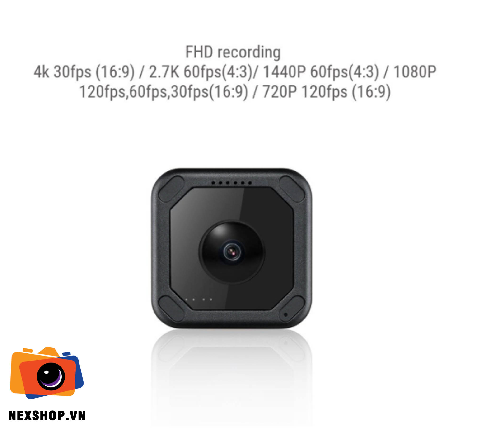Caddx Orca 4K | Ống kính quay drone 4K chất lượng cao | Chính hãn - mặt sau và phụ kiện đi kèm