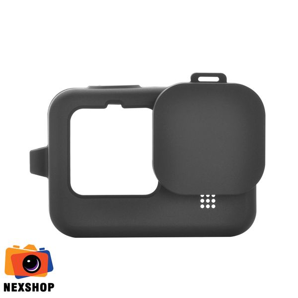 Silicon Bảo Vệ Kingma Cho GoPro Hero 9 | Chính Hãng - mặt sau và phụ kiện đi kèm