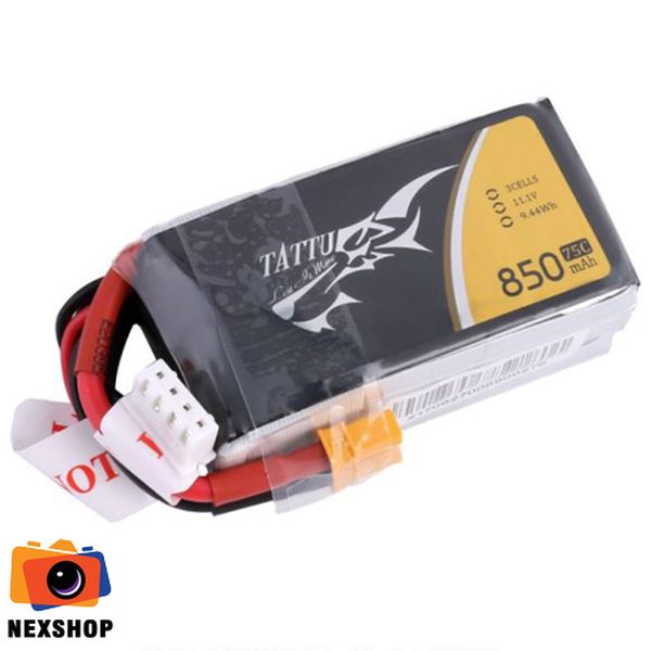 TATTU 75C 850mAh 11.1V XT-30