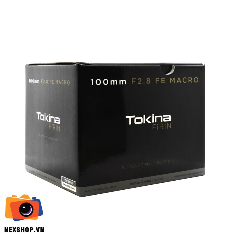 Ống kính Tokina FiRIN 100mm f/2.8 FE Tele Prime Macro Lens for Sony E Mount | Chính hãng