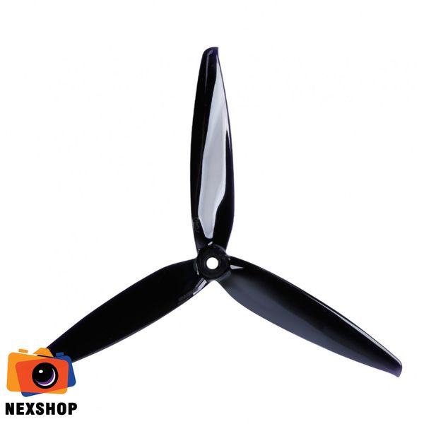 Kính lọc Gemfan 7040 3 Lá Đen 70mm | Chính hãng - mặt sau và phụ kiện đi kèm