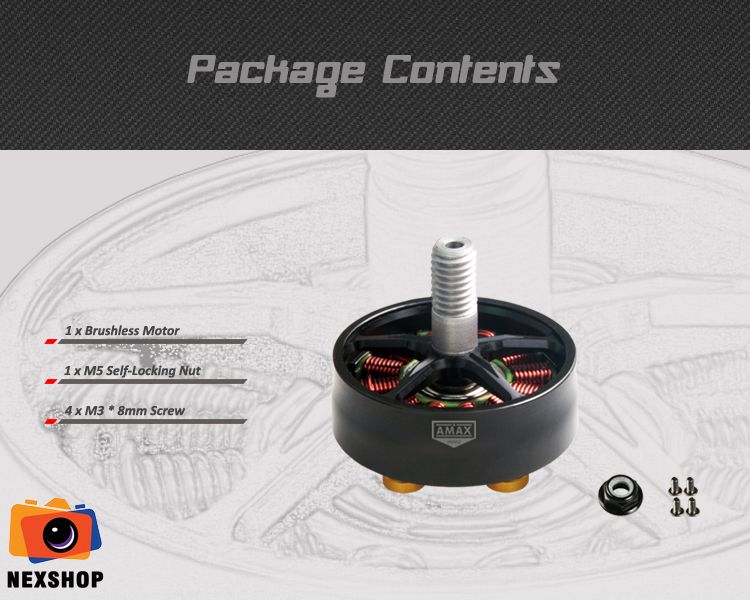 Superleggera 2305.5 - 1950KV Motor aMAXinno T-Bell