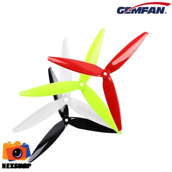 Gemfan 7040 FLASH DURABLE 3 BLADE Ferrari Red ( 4psc )