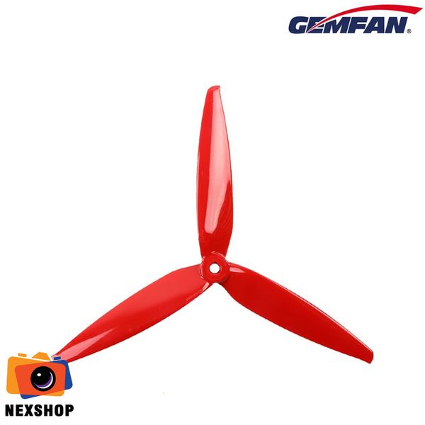 Gemfan 7040 FLASH DURABLE 3 BLADE Ferrari Red ( 4psc )