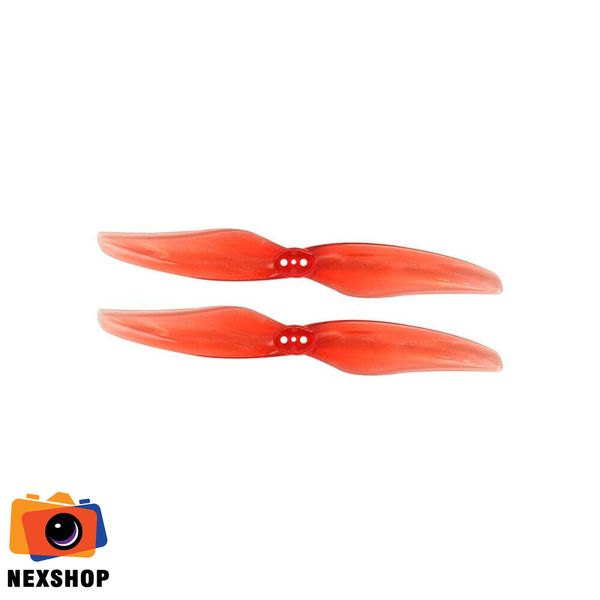 Cánh Gemfan 4024 HURRICANE DURABLE 2 BLADE 1.5mm Clear RED ( 8psc )