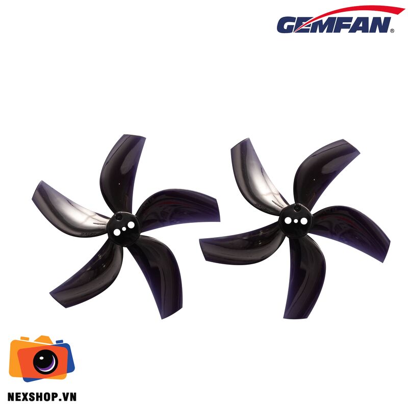 Cánh GEMFAN D63 DUCTED DURABLE 5 BLADE - BLACK ( Bộ 8 cánh )