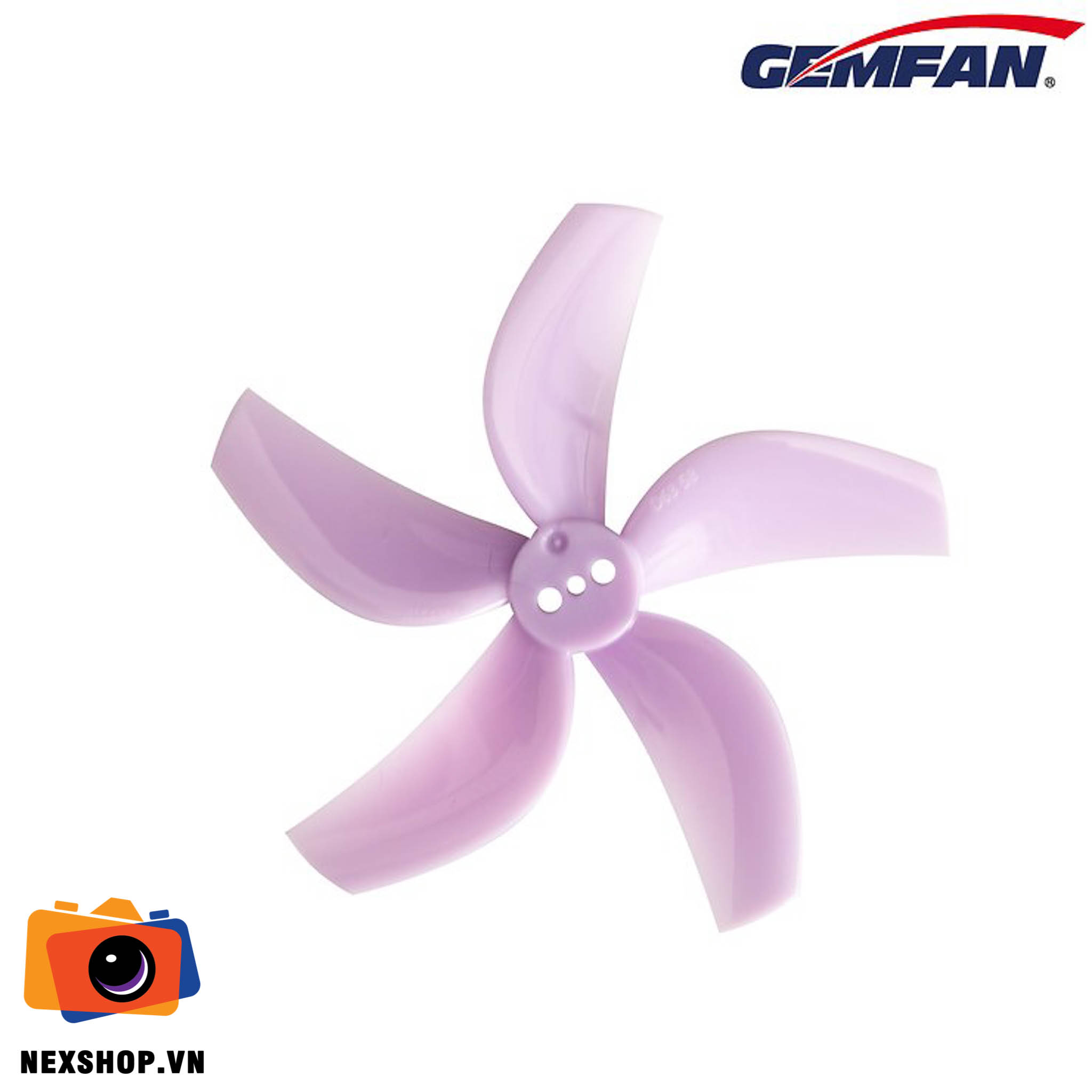 Cánh GEMFAN D63 DUCTED DURABLE 5 BLADE - PINK ( Bộ 8 cánh )