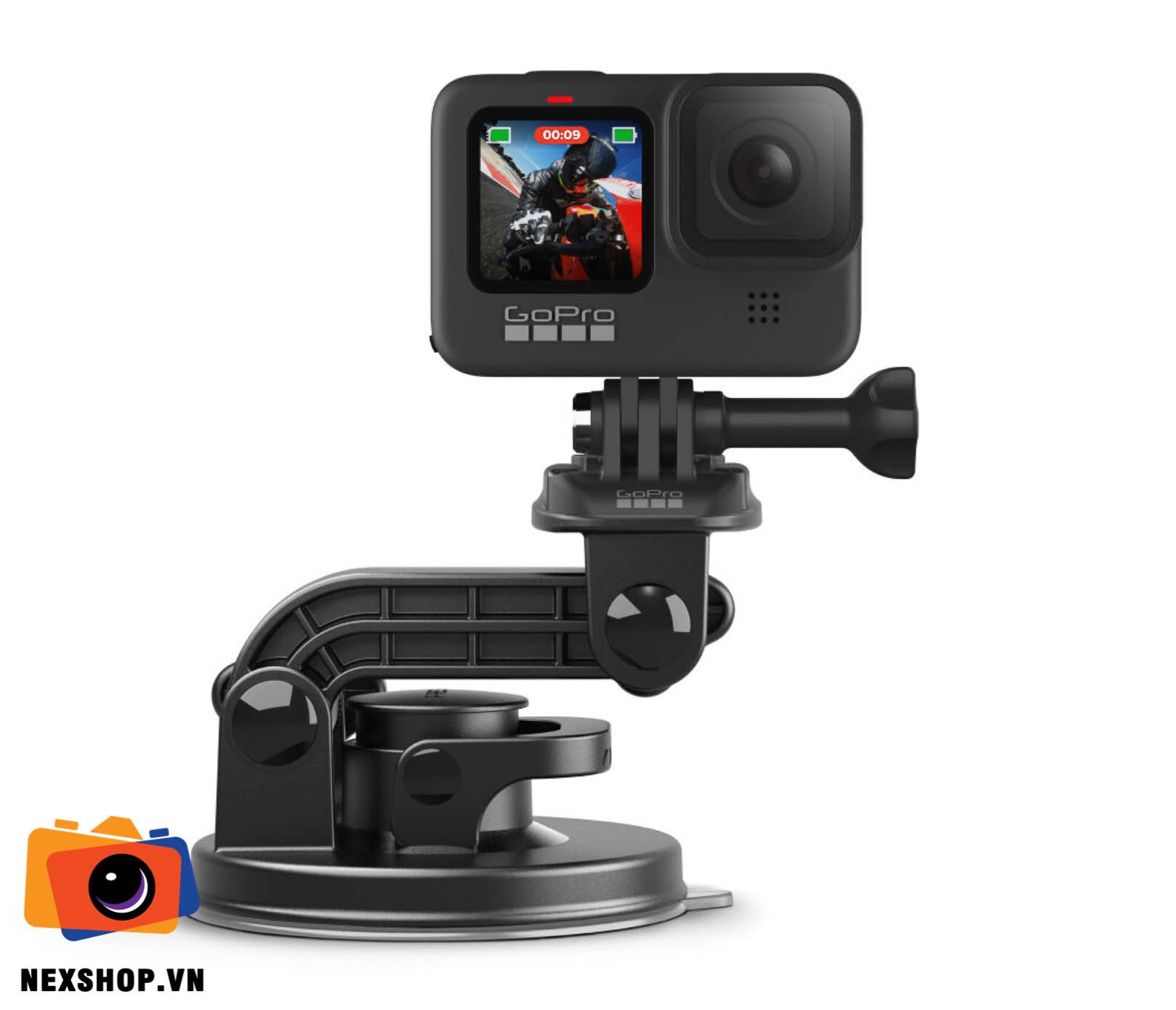 Chân hút kính GoPro Suction Cup AUCMT-302 | Chính hãng GoPro - cấu hình hộp sạc