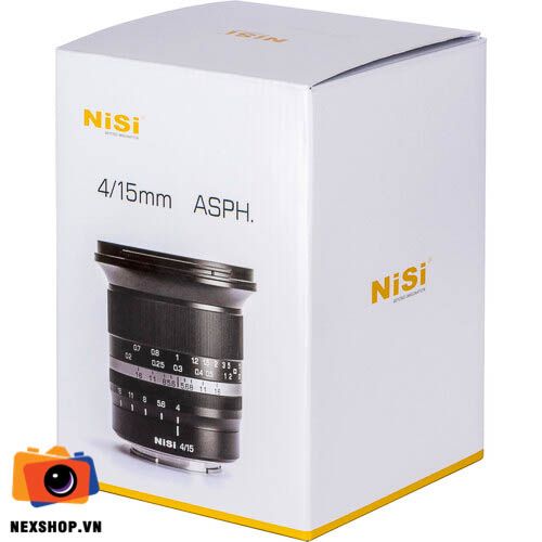 Ống kính NiSi 15mm f/4 Sunstar Super Wide Angle Full Frame ASPH Lens for Sony-E Mount