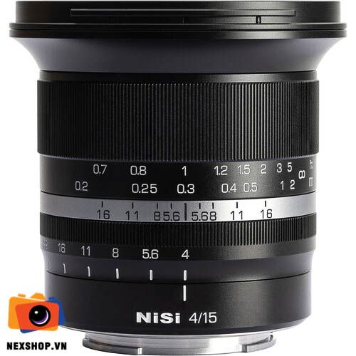 Ống kính NiSi 15mm f/4 Sunstar Super Wide Angle Full Frame ASPH Lens for Sony-E Mount