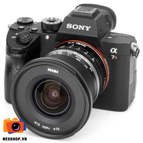Ống kính NiSi 15mm f/4 Sunstar | Chính hãng, góc rộng siêu nét - khả năng kết nối thiết bị