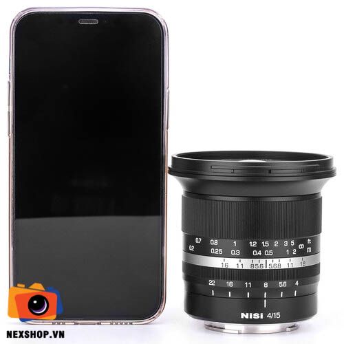 Ống kính NiSi 15mm f/4 Sunstar Super Wide Angle Full Frame ASPH Lens for Sony-E Mount