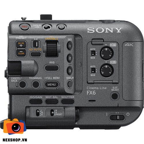 Máy quay Sony FX6 | Quay phim chuyên nghiệp | Chính hãng - cấu hình hộp sạc