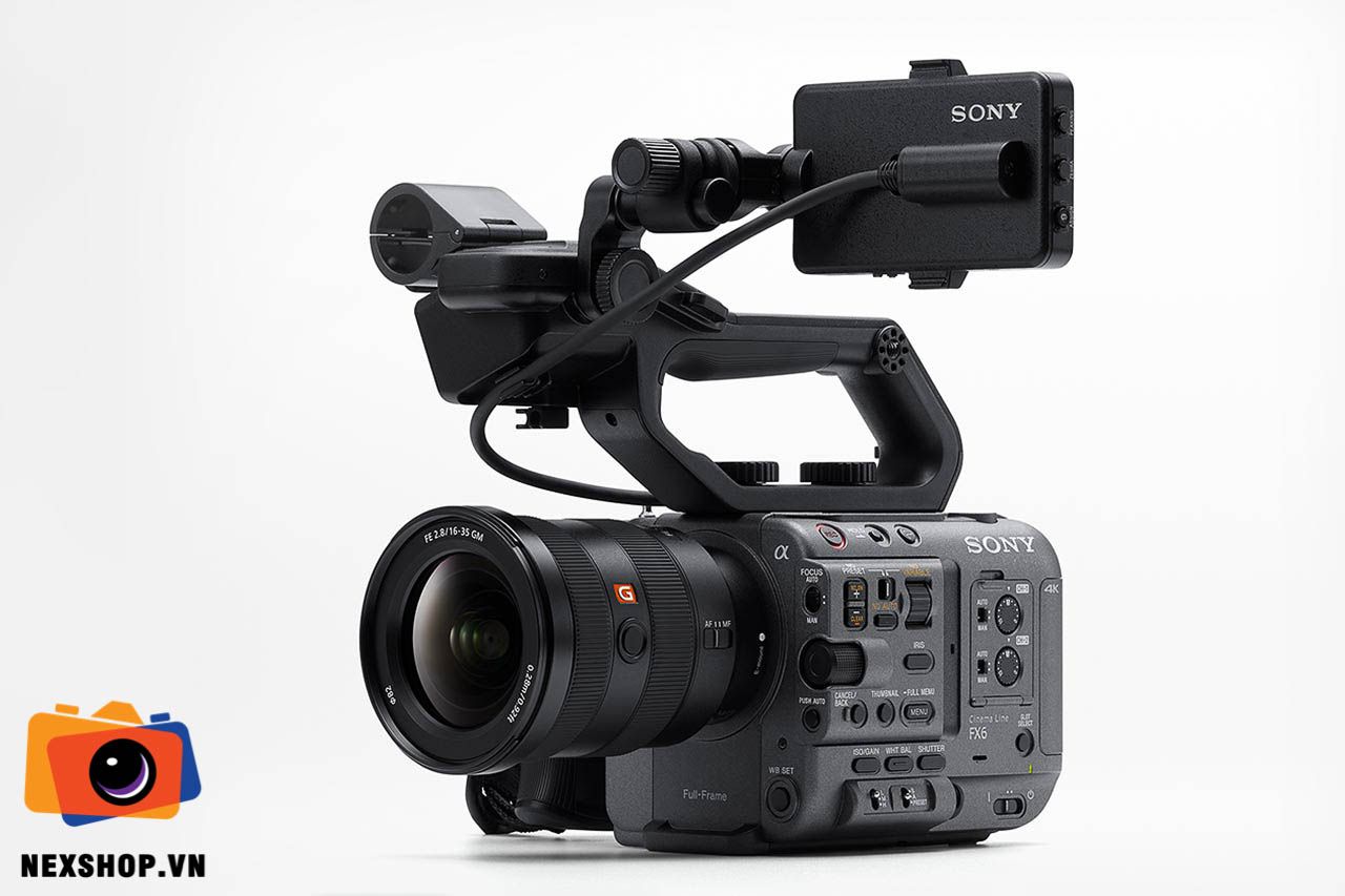 Máy quay Sony FX6 | Quay phim chuyên nghiệp | Chính hãng - thiết kế và phụ kiện