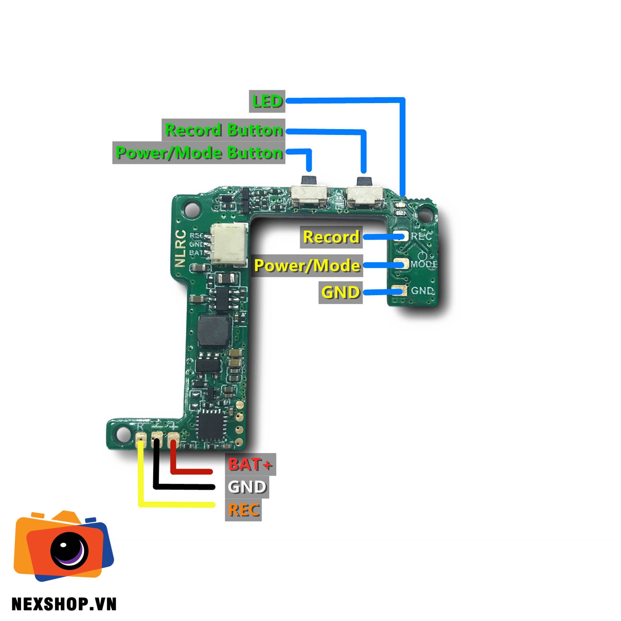 Bec Module for Gopro Naked 6/7 2-6S 5V/1.5A Nameless Sunny