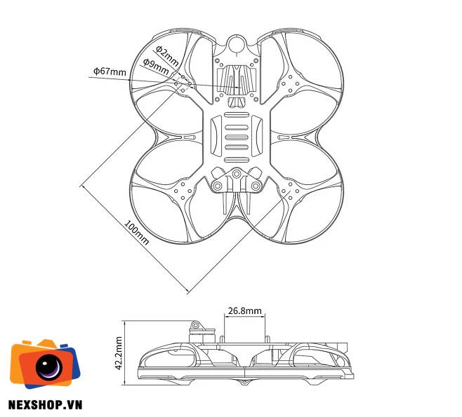 Betafpv Beta95X V3 Frame Kit