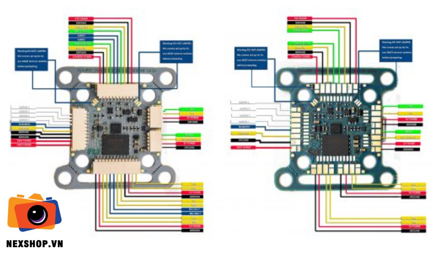 FlightOne Lightning H7 500mhz Flight Controller ( Solder Only ) - Không phân biệt màu mạch