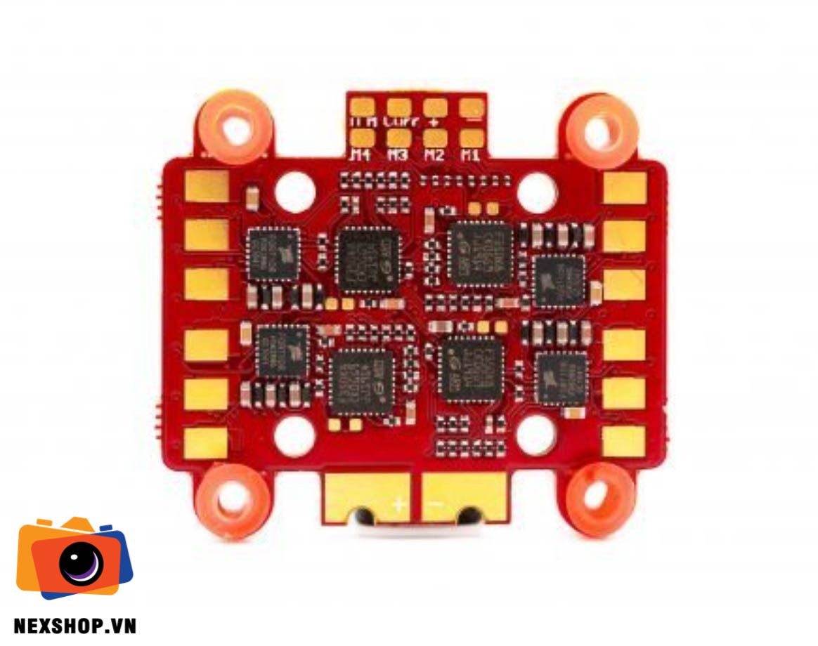 FlightOne Mạch+ESC: Lightning H7 500mhz Flight Controller + AfterBurner / Megabolt 4 in 1 30x30 ( Random Color FC / Random ESC )