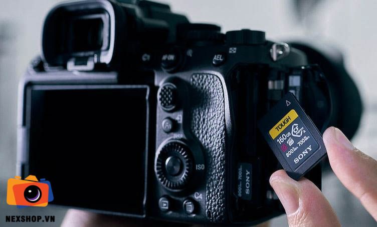 Thẻ nhớ Sony CEA-G160T CF Type A 160GB | Chính hãng - cấu hình hộp sạc