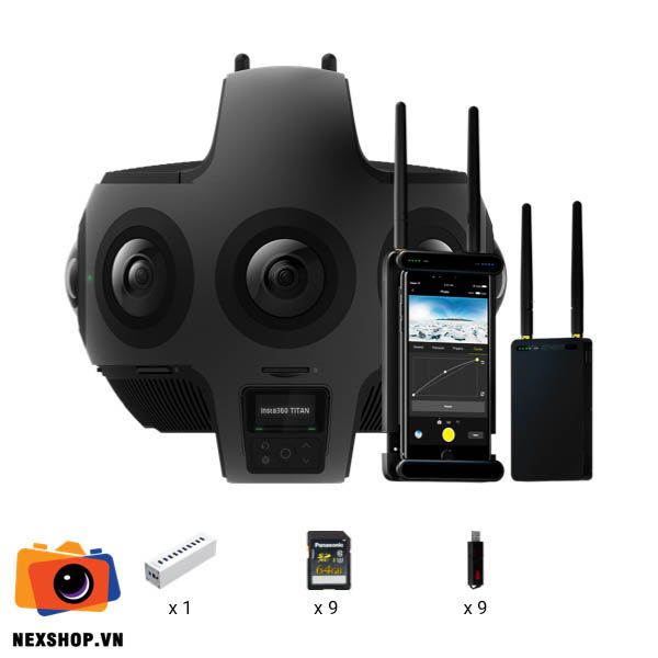 Thiết bị quay phim 360 Titan | Chính hãng - thiết kế và phụ kiện