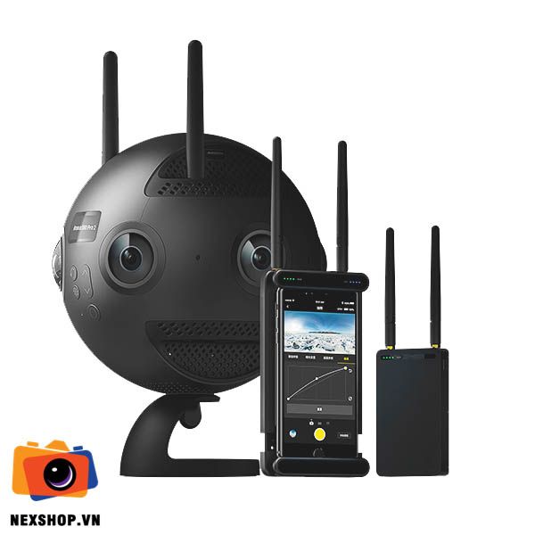 Thiết bị quay 360 độ Insta360 Pro 2 | Chính hãng | Bản Basic - thiết kế và phụ kiện
