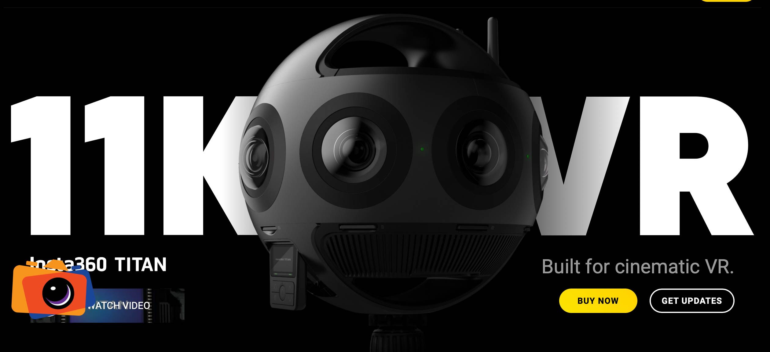 Thiết bị quay phim 360 độ chuyên dụng Insta360 Titan | Chính hãng | FullVAT |