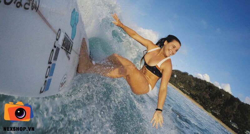 Mount Gắn GoPro lên Ván SUP Thuyền Hơi | Chính hãng GoPro - mặt sau và phụ kiện đi kèm