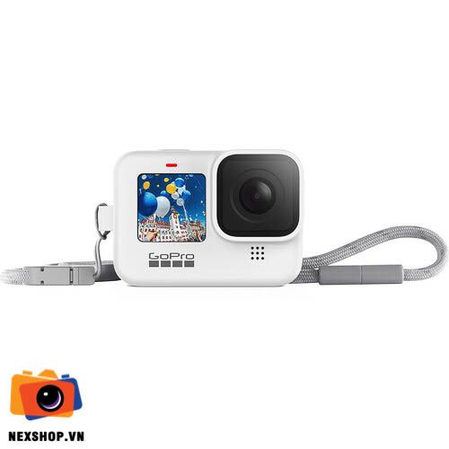 Vỏ Silicon Chính Hãng cho GoPro 12 11 10 9 | Màu Trắng - thiết kế và phụ kiện