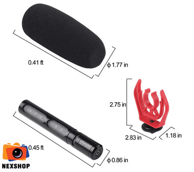 LENSCO LYM-DMM2 SUPER CARDIOID MICRO | Chính hãng