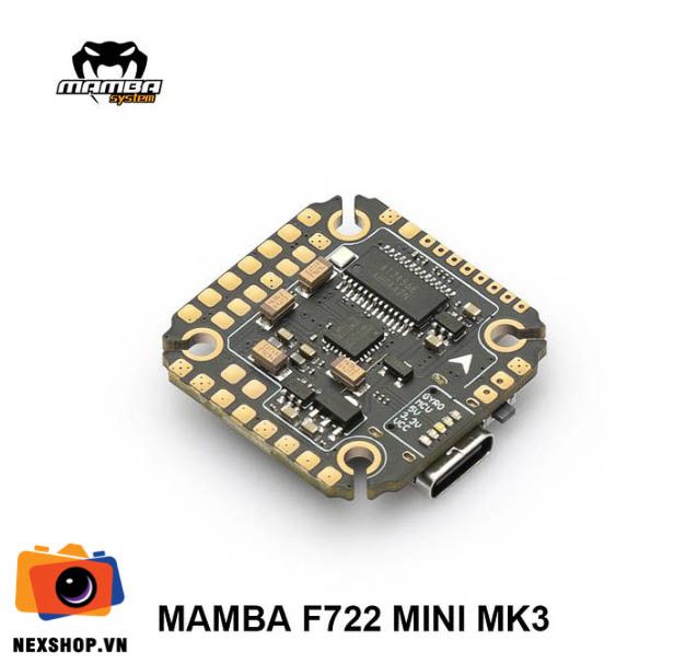 MAMBA Basic F722 Mini MK3 FC | Ống kính chính hãng, nhỏ gọn cao c - thiết kế và phụ kiện