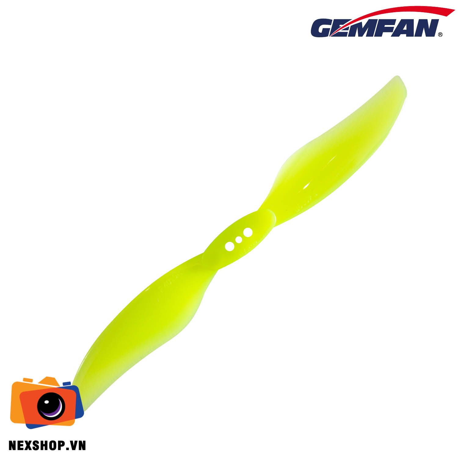 Gemfan Floppy Proppy 4019 2 Blade Yellow