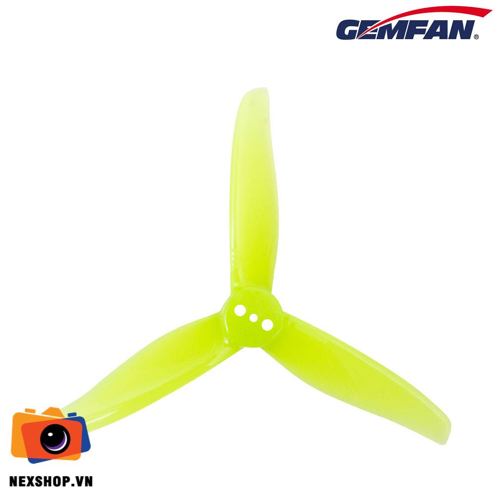 Gemfan Hurricane Durable 3 Blade 1.5mm 3016-3 Toothpick Props Blue