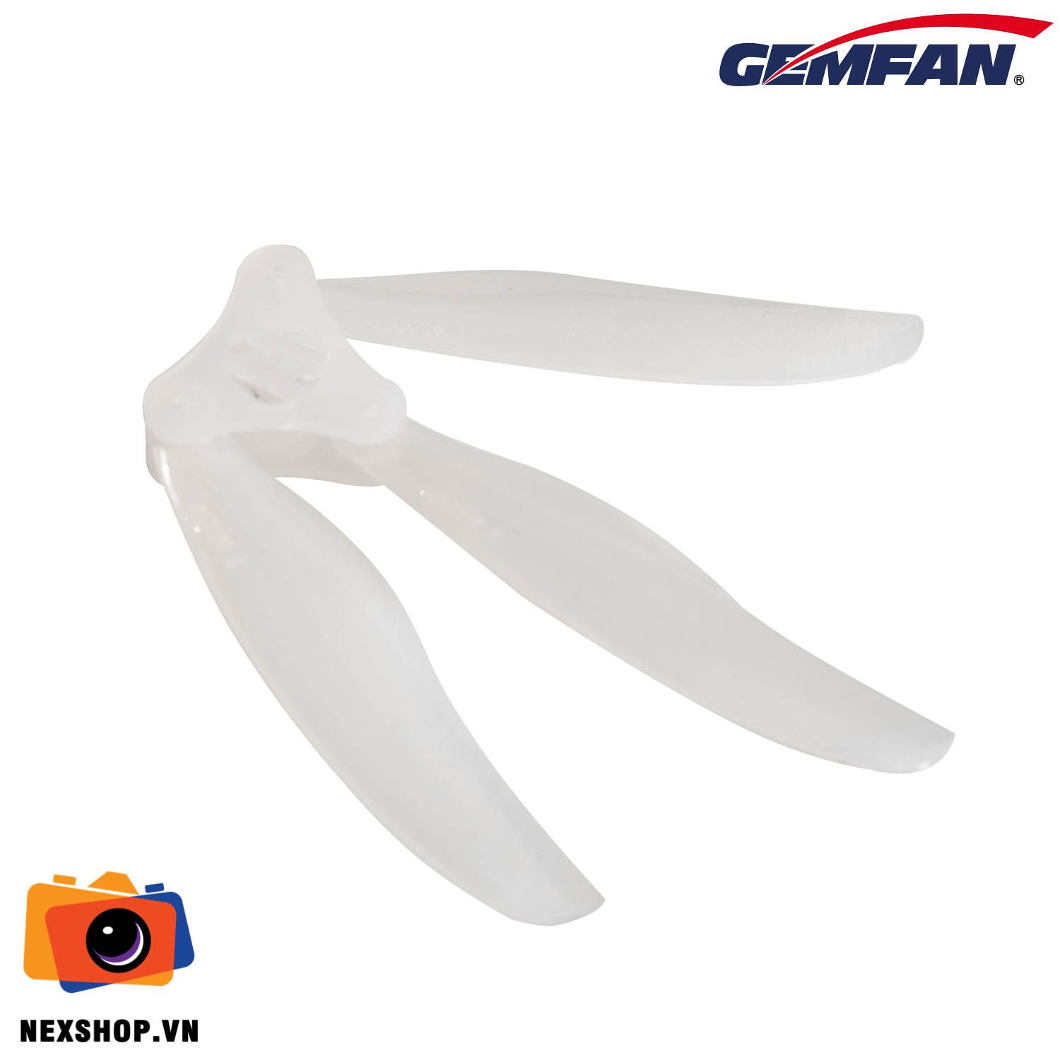 Gemfan Floppy Proppy 4019 3 Blade Clear Gray