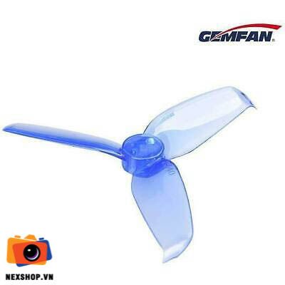 Gemfan Flash Durable 3 Blade 1.5mm 2540 Clear Blue