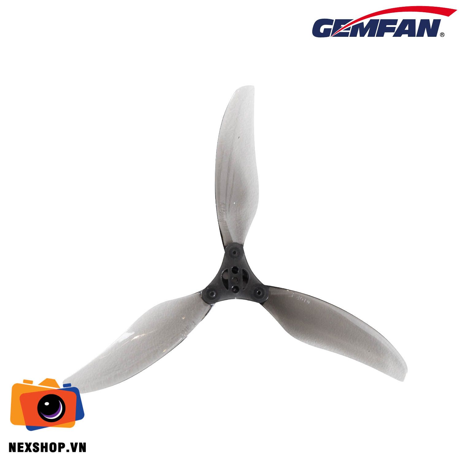 Gemfan Floppy Proppy 4019 3 Blade Clear Gray