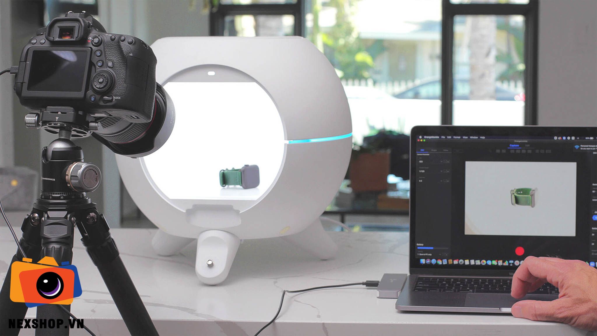 Hộp Chụp Sản Phẩm Foldio360 Smart Dome | Chính Hãng - chi tiết sản phẩm