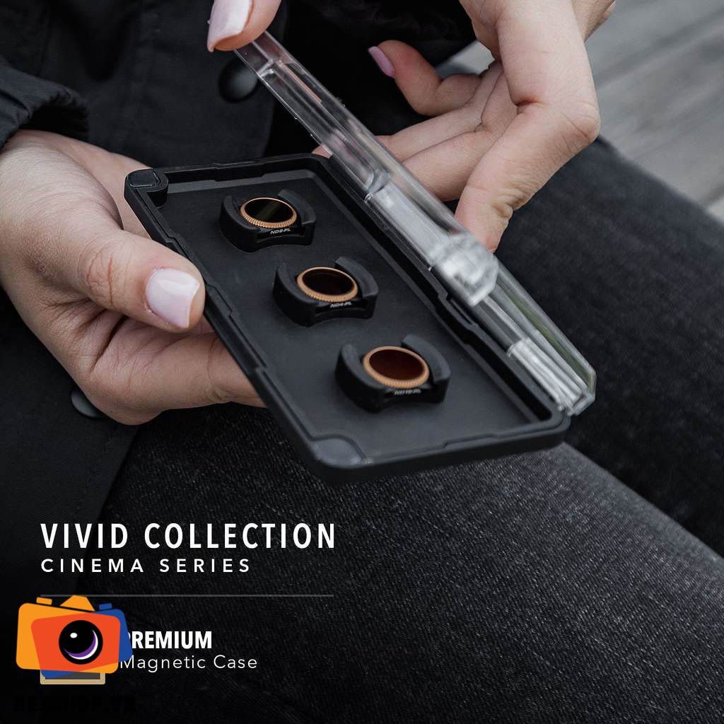 Kính lọc Osmo Pocket 2 - VIVID Collection - Cinema Series (ND4/PL, ND8/PL, ND16/PL) - PolarPro