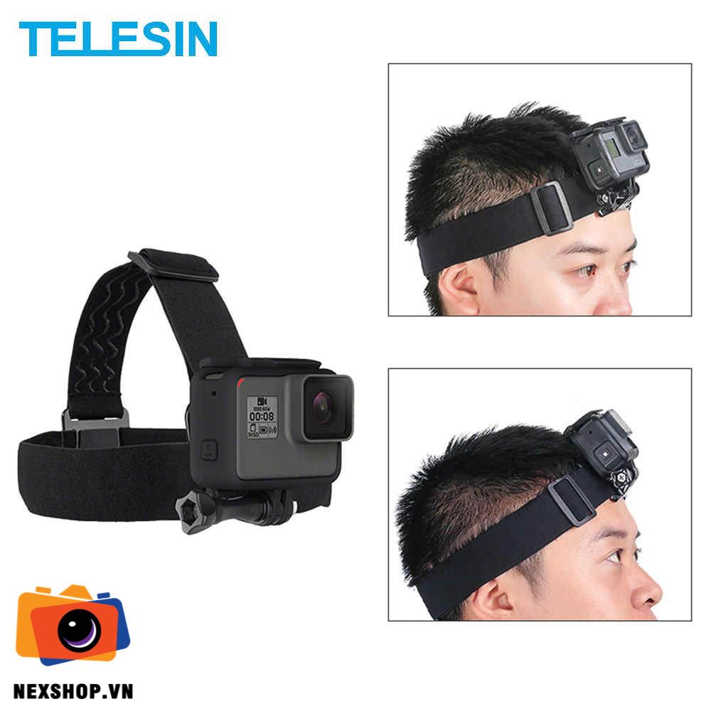 Bộ dây đeo đầu Gopro Insta360 Telesin — Telesin chính hãng tại NexShop cho Insta360