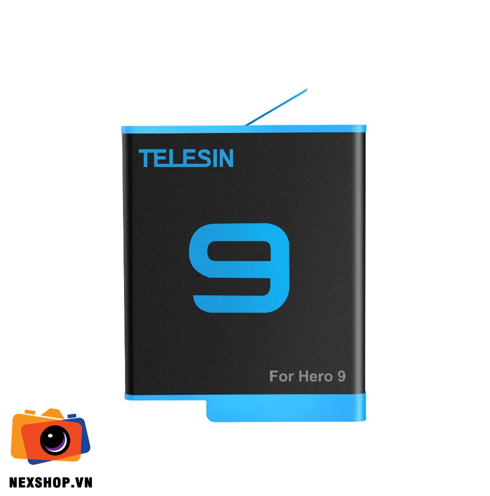 Pin Lithium GoPro 10/9 Chính Hãng Telesin | Uy Tín, Dung Lượng Ca - cấu hình hộp sạc