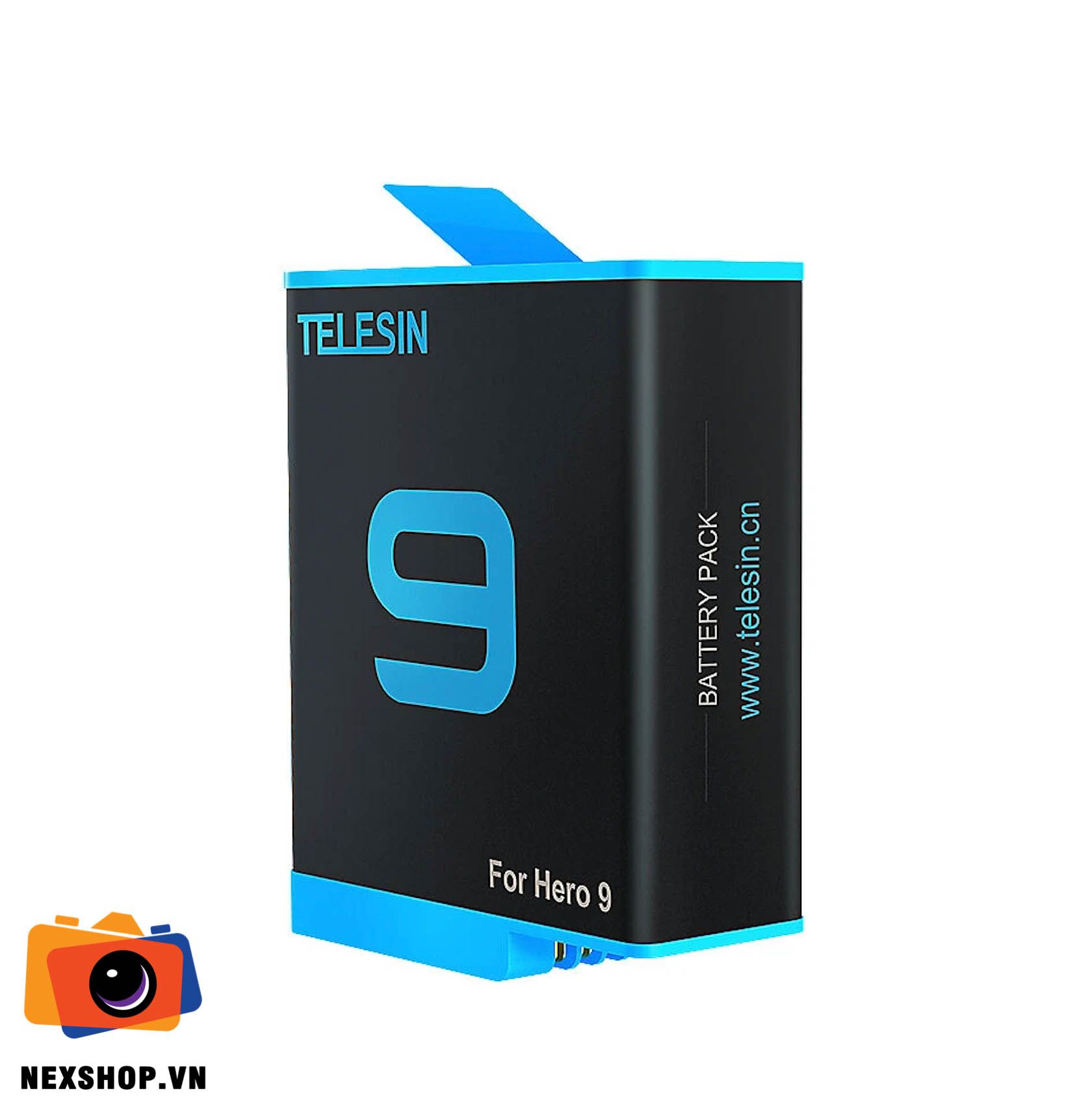 Pin Lithium GoPro 10/9 Chính Hãng Telesin | Uy Tín, Dung Lượng Ca - thiết kế và phụ kiện