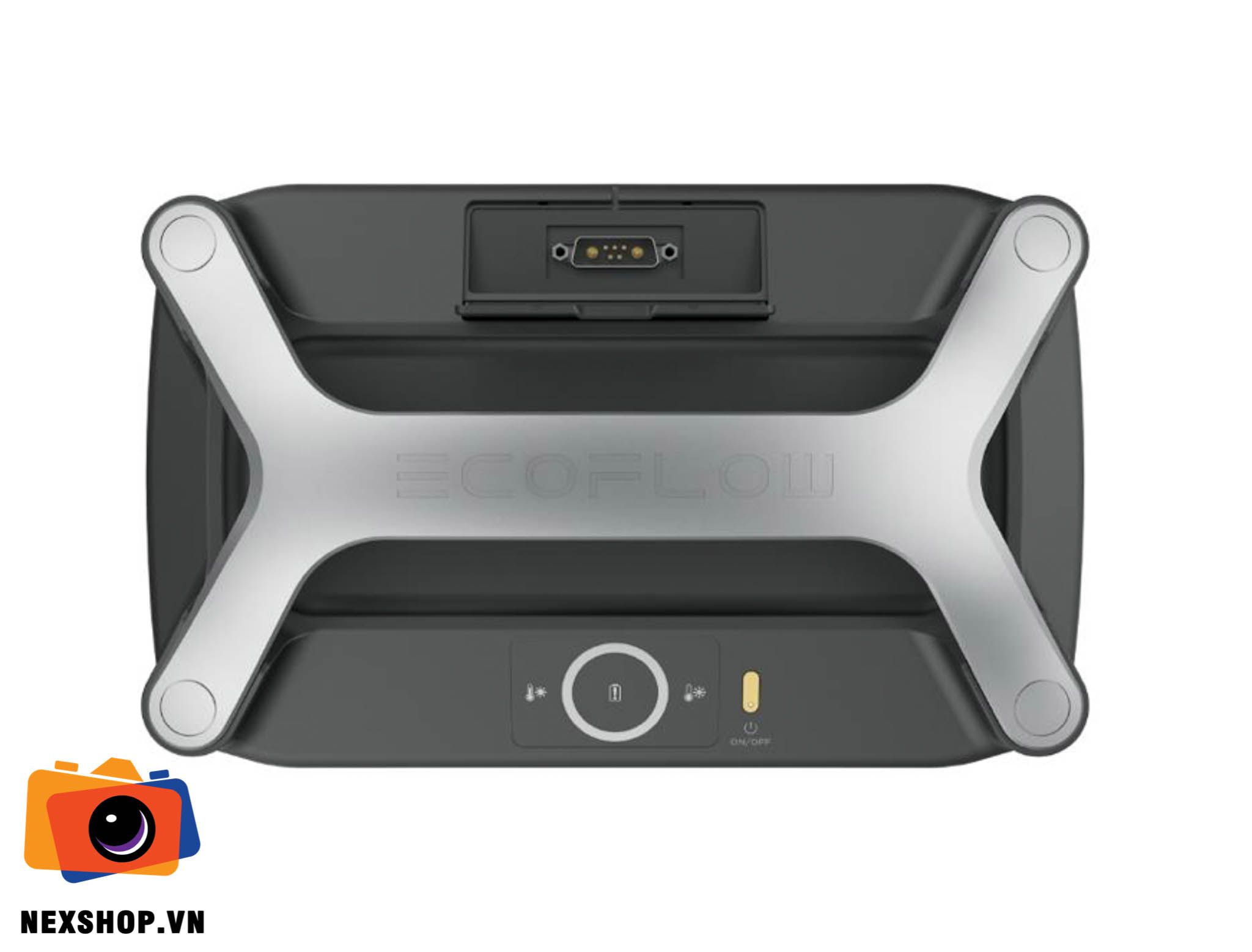 Ecoflow RiverPro Extra Battery 720Wh | Pin thêm chính hãng | BH 2 - mặt sau và phụ kiện đi kèm