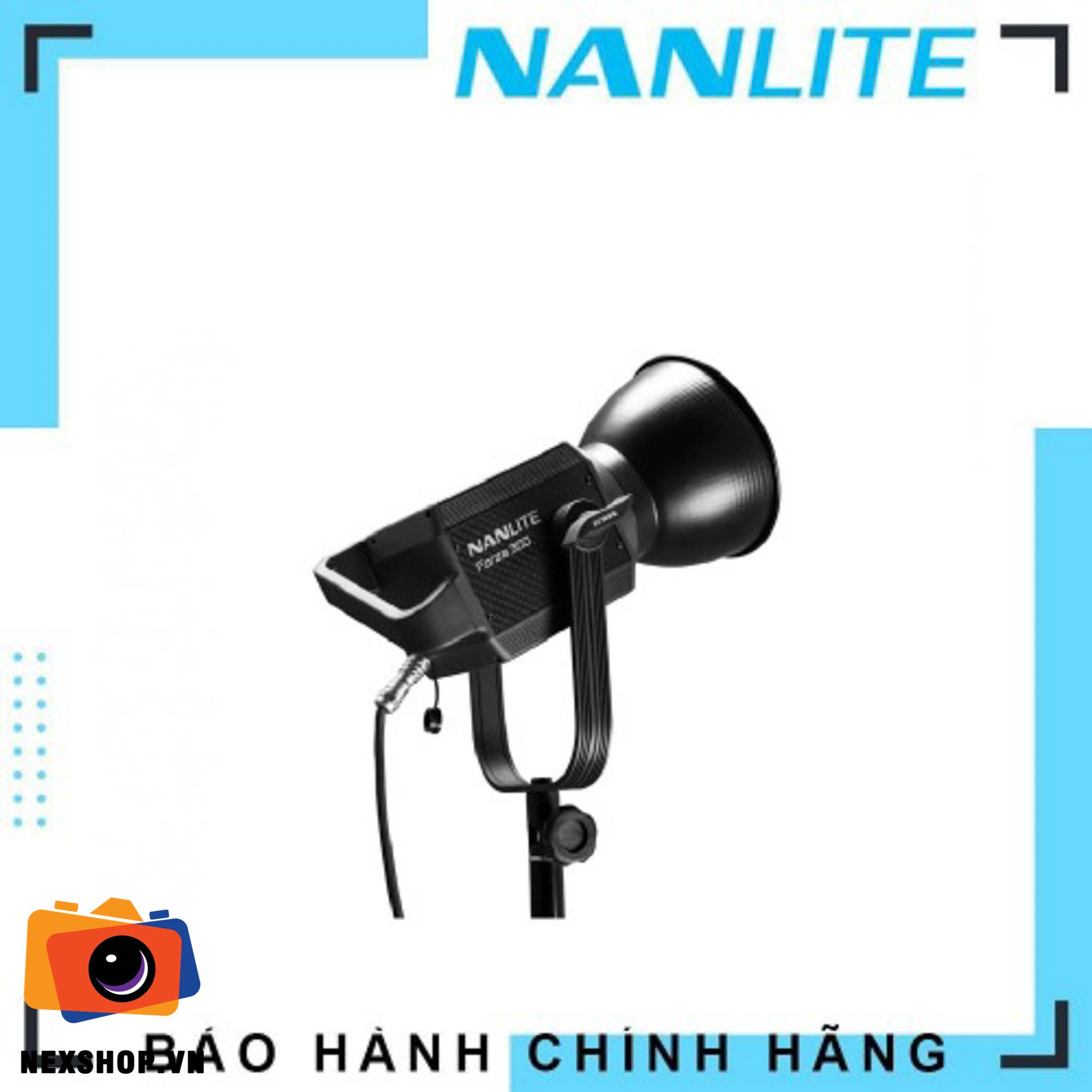 Đèn LED studio NANLite FORZA 300 với đầu ra siêu sáng, | Chính h — ảnh 1