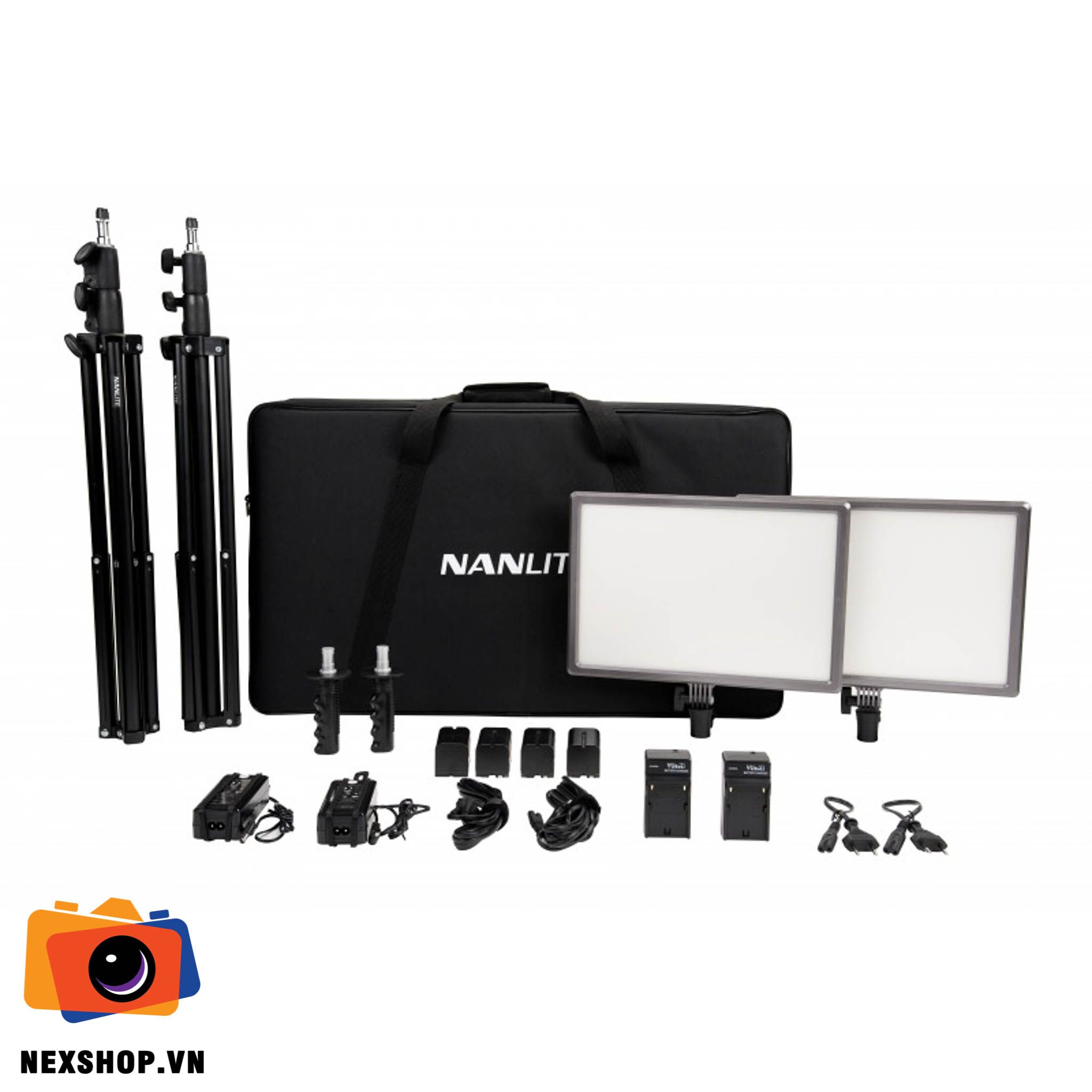 Đèn Led nhiếp ảnh Lumipad 25 2Kit with Power Adapter (FNK01)
