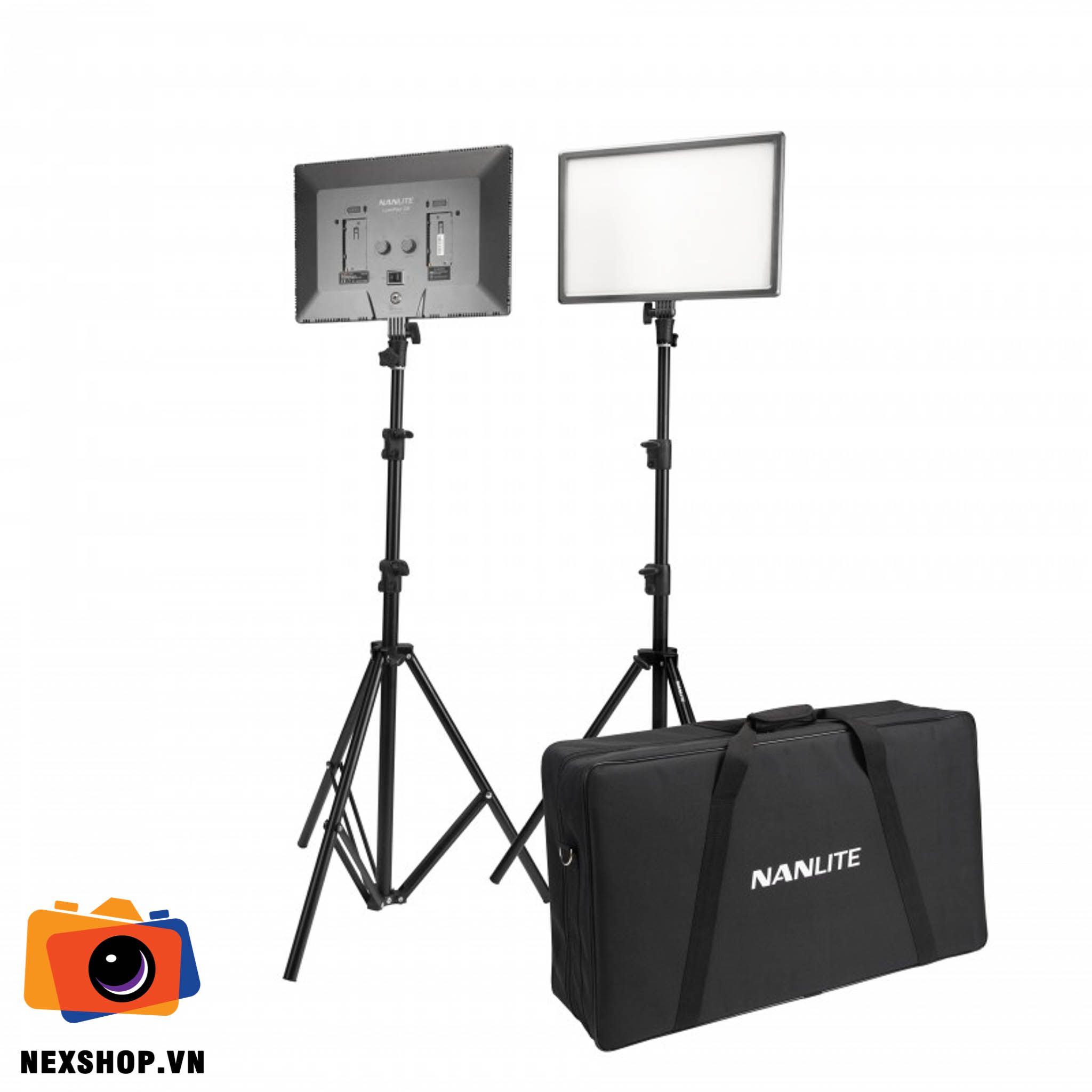 Đèn Led nhiếp ảnh Lumipad 25 2Kit with Power Adapter (FNK01)